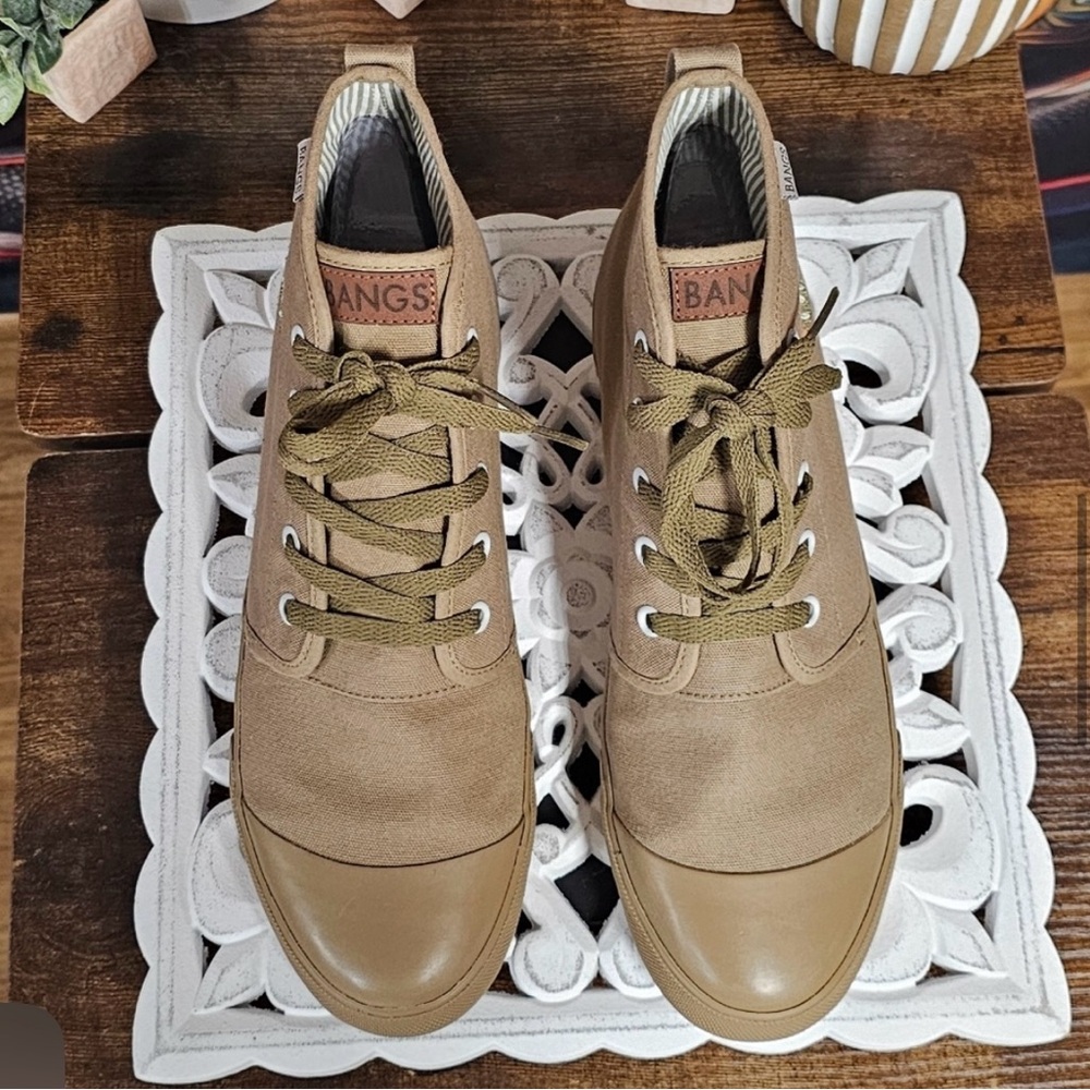 BANGS | MUSHROOM MEADOW VEGAN CANVAS HIGH-TOPS - Picture 10 of 14